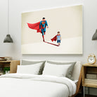 Boy of Tomorrow by Jason Ratliff on GIANT ART - red digital painting