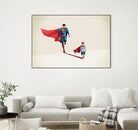 Boy of Tomorrow by Jason Ratliff on GIANT ART - red digital painting