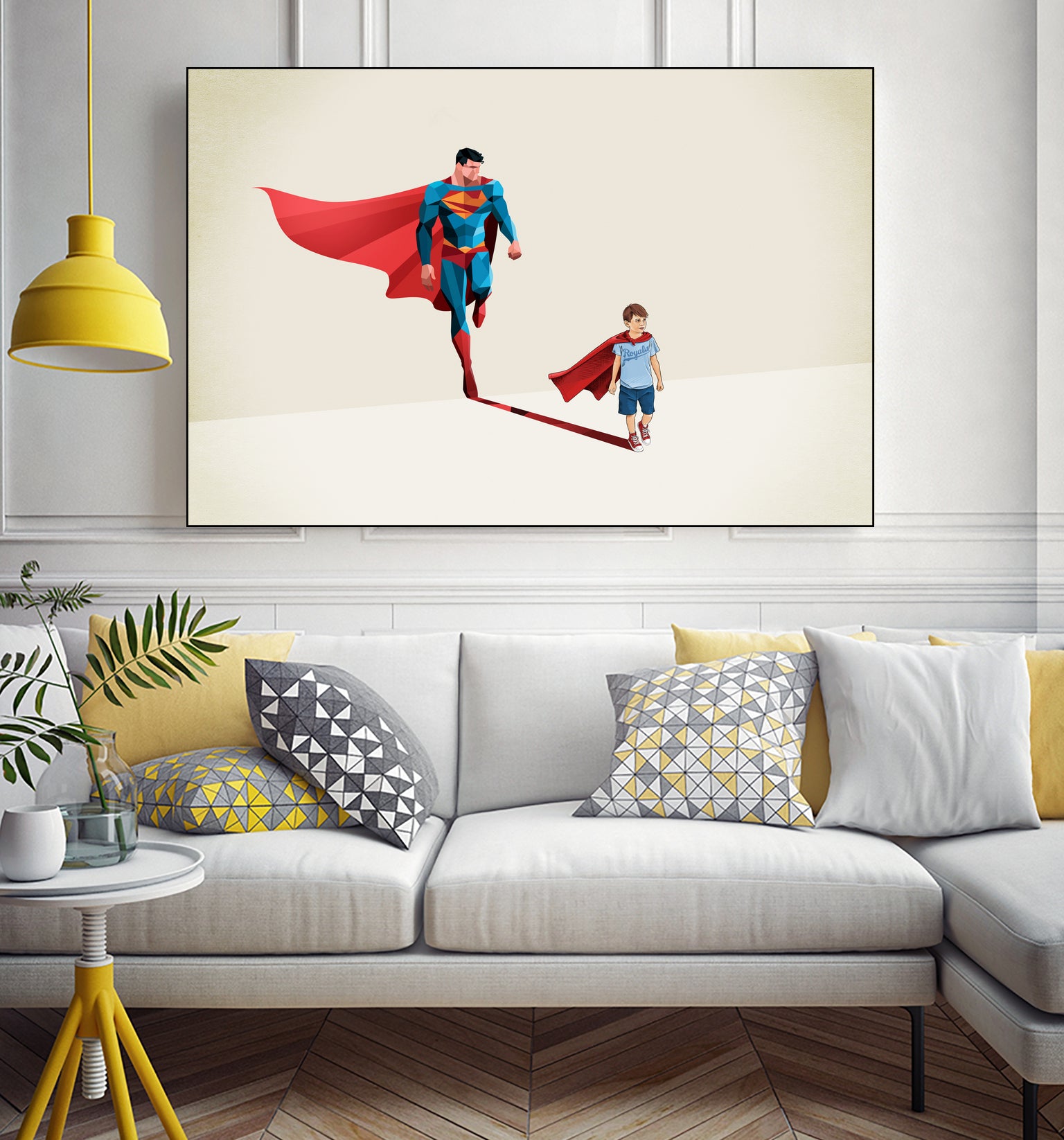 Boy of Tomorrow by Jason Ratliff on GIANT ART - red digital painting