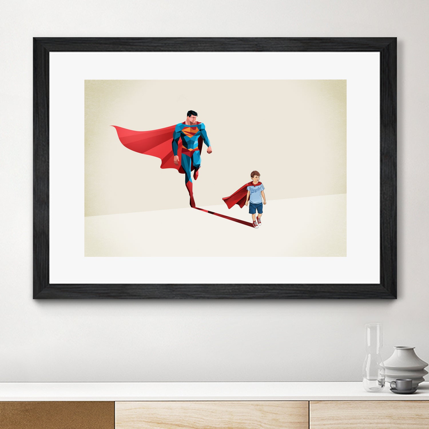 Boy of Tomorrow by Jason Ratliff on GIANT ART - red digital painting