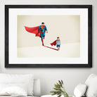 Boy of Tomorrow by Jason Ratliff on GIANT ART - red digital painting