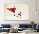 Boy of Tomorrow by Jason Ratliff on GIANT ART - red digital painting