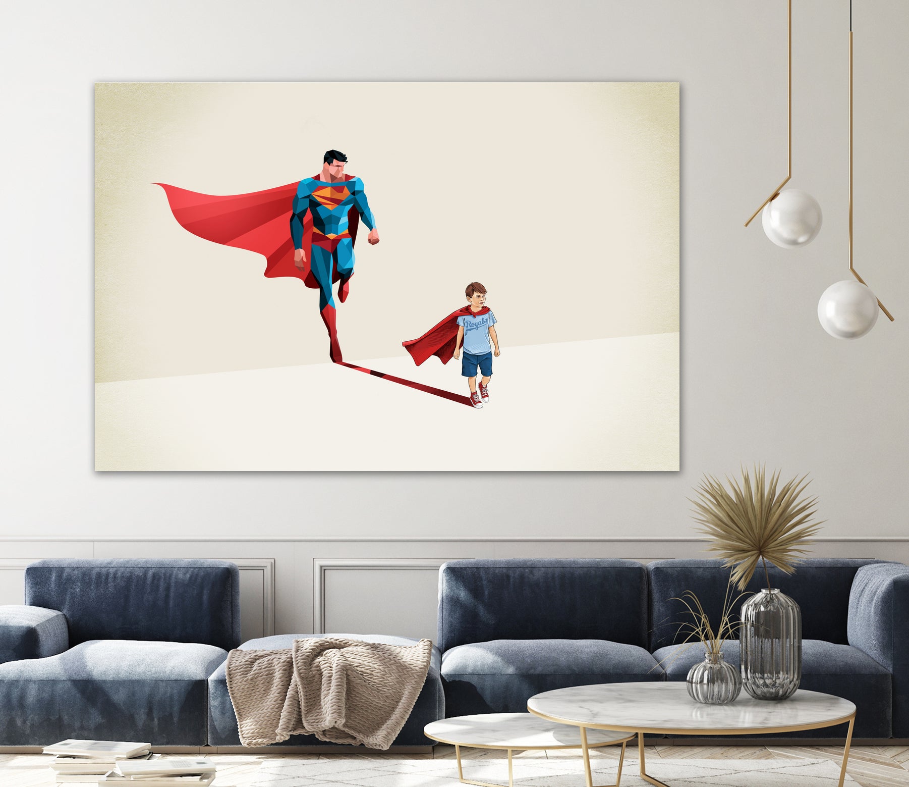 Boy of Tomorrow by Jason Ratliff on GIANT ART - red digital painting