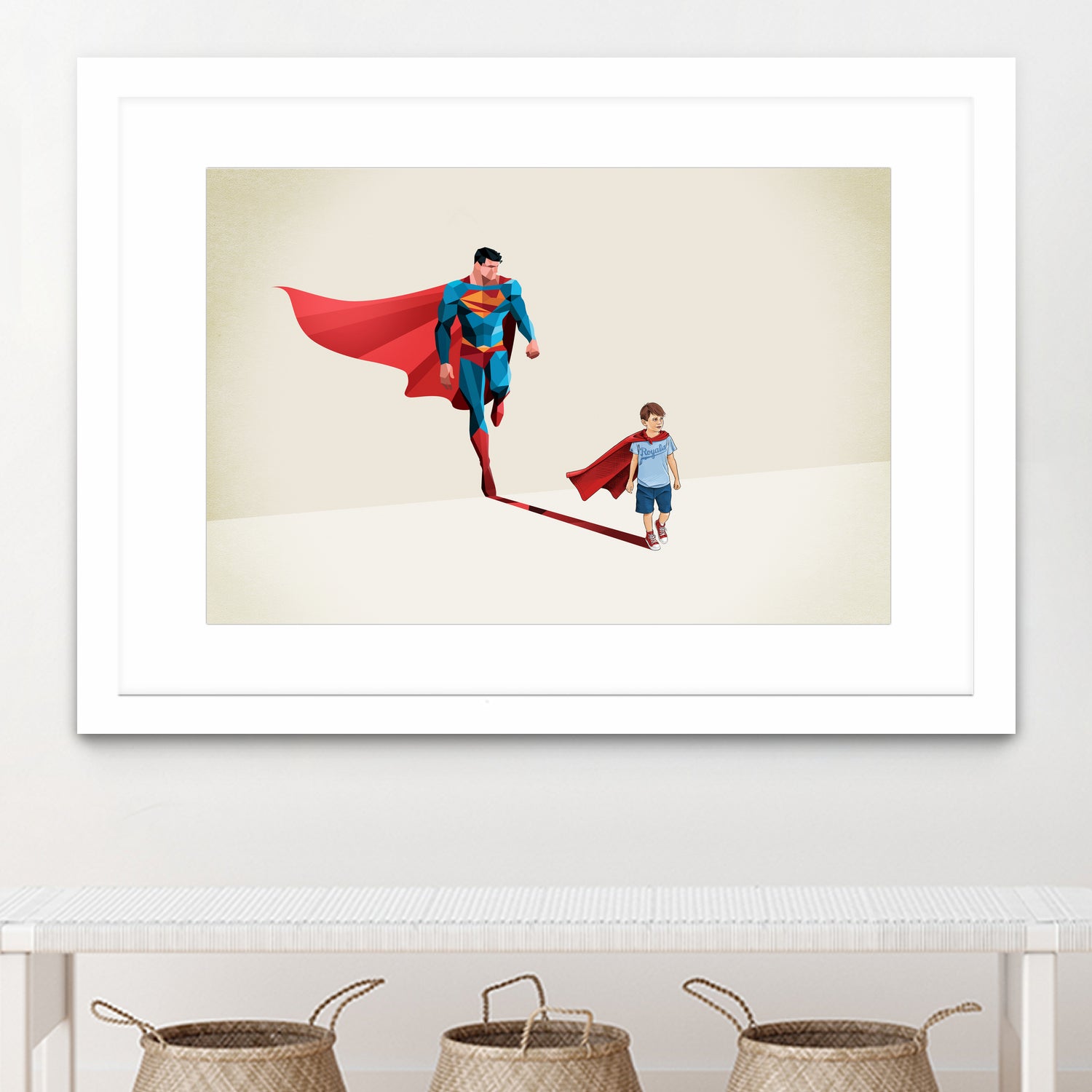 Boy of Tomorrow by Jason Ratliff on GIANT ART - red digital painting