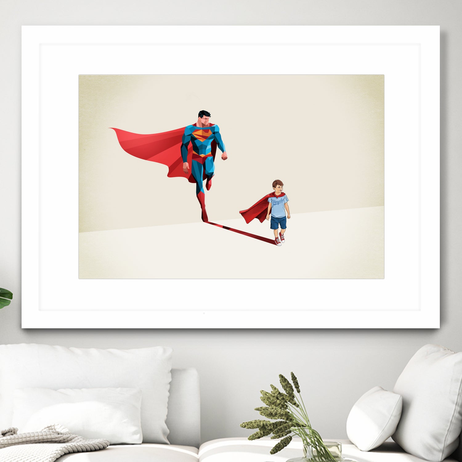 Boy of Tomorrow by Jason Ratliff on GIANT ART - red digital painting