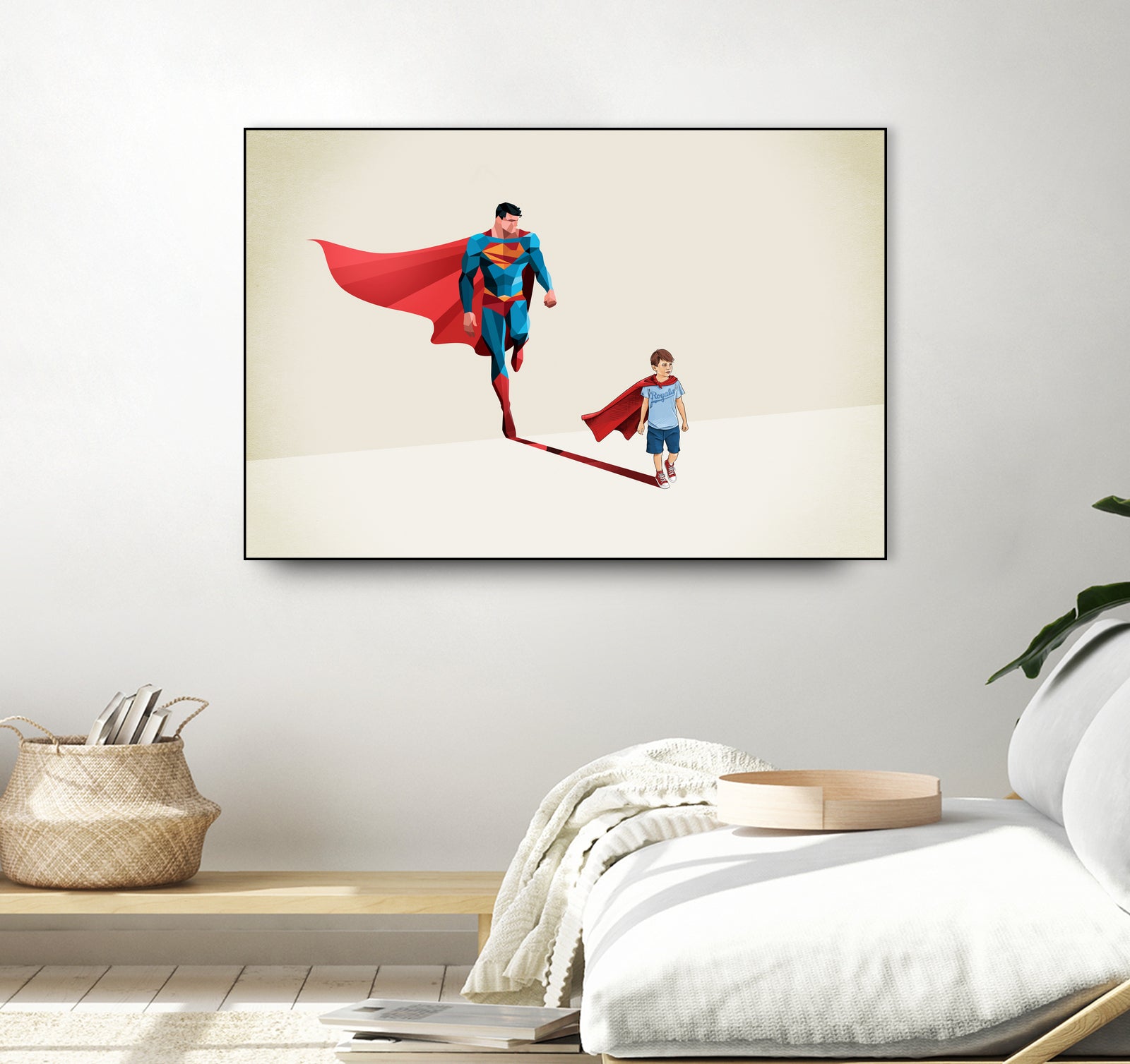 Boy of Tomorrow by Jason Ratliff on GIANT ART - red digital painting