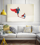 Boy of Tomorrow by Jason Ratliff on GIANT ART - red digital painting