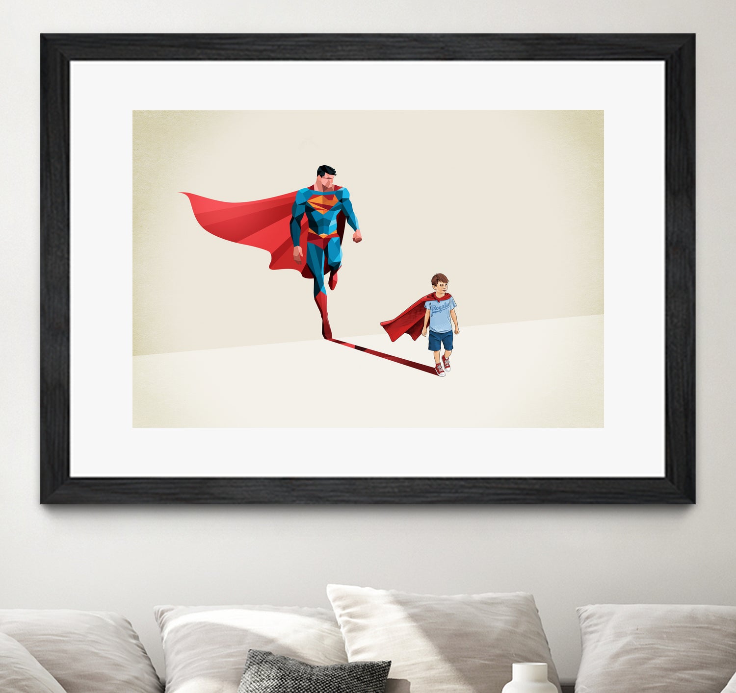 Boy of Tomorrow by Jason Ratliff on GIANT ART - red digital painting