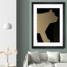 golden bear by Magdolna Novak on GIANT ART - brown digital drawing