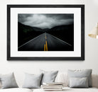 Open Road Landscape by Nicklas Gustafsson on GIANT ART - black photo manipulation