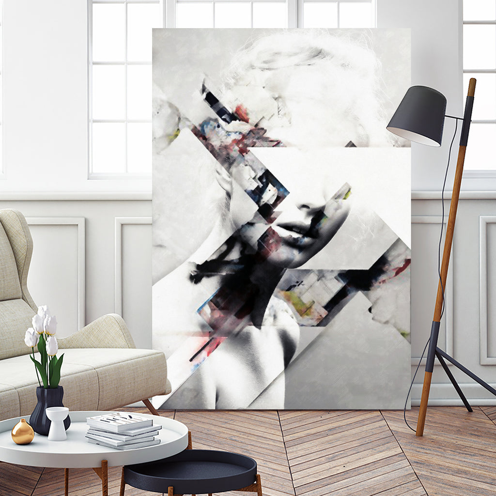 Abstract sections of beauty by Menelaos Trompoukis on GIANT ART - gray digital painting