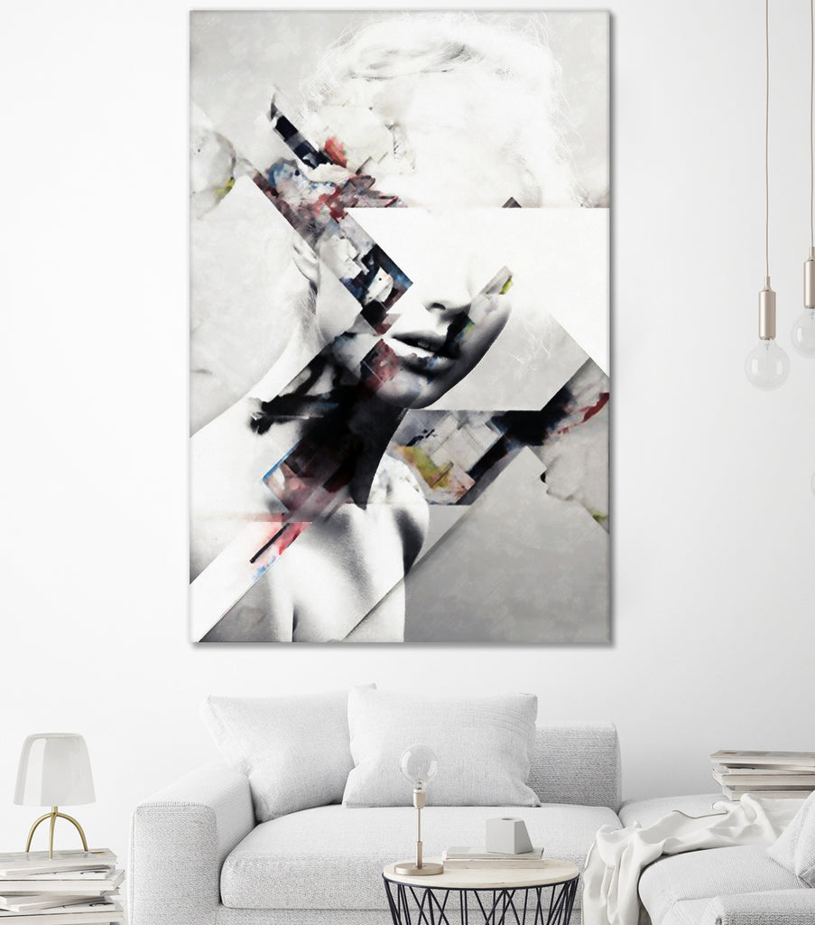 Abstract sections of beauty by Menelaos Trompoukis on GIANT ART - gray digital painting