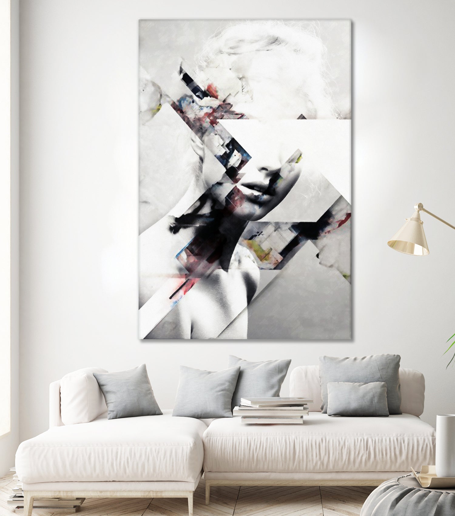 Abstract sections of beauty by Menelaos Trompoukis on GIANT ART - gray digital painting