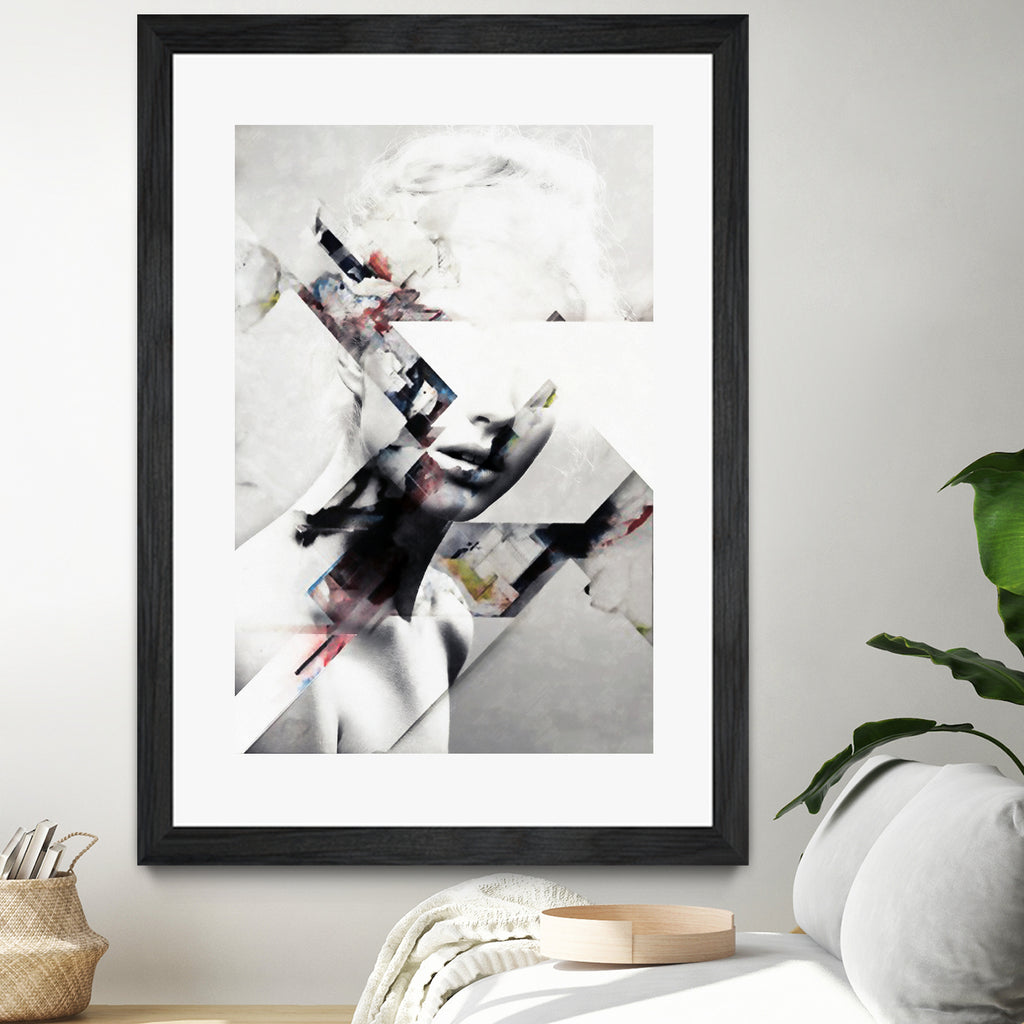 Abstract sections of beauty by Menelaos Trompoukis on GIANT ART - gray digital painting