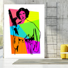 Princess Leia | Star Wars | Pop Art by William Cuccio on GIANT ART - pink digital painting