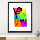 Princess Leia | Star Wars | Pop Art by William Cuccio on GIANT ART - pink digital painting