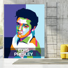 Elvis Presley by Art Style on GIANT ART - white digital drawing