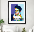 Elvis Presley by Art Style on GIANT ART - white digital drawing