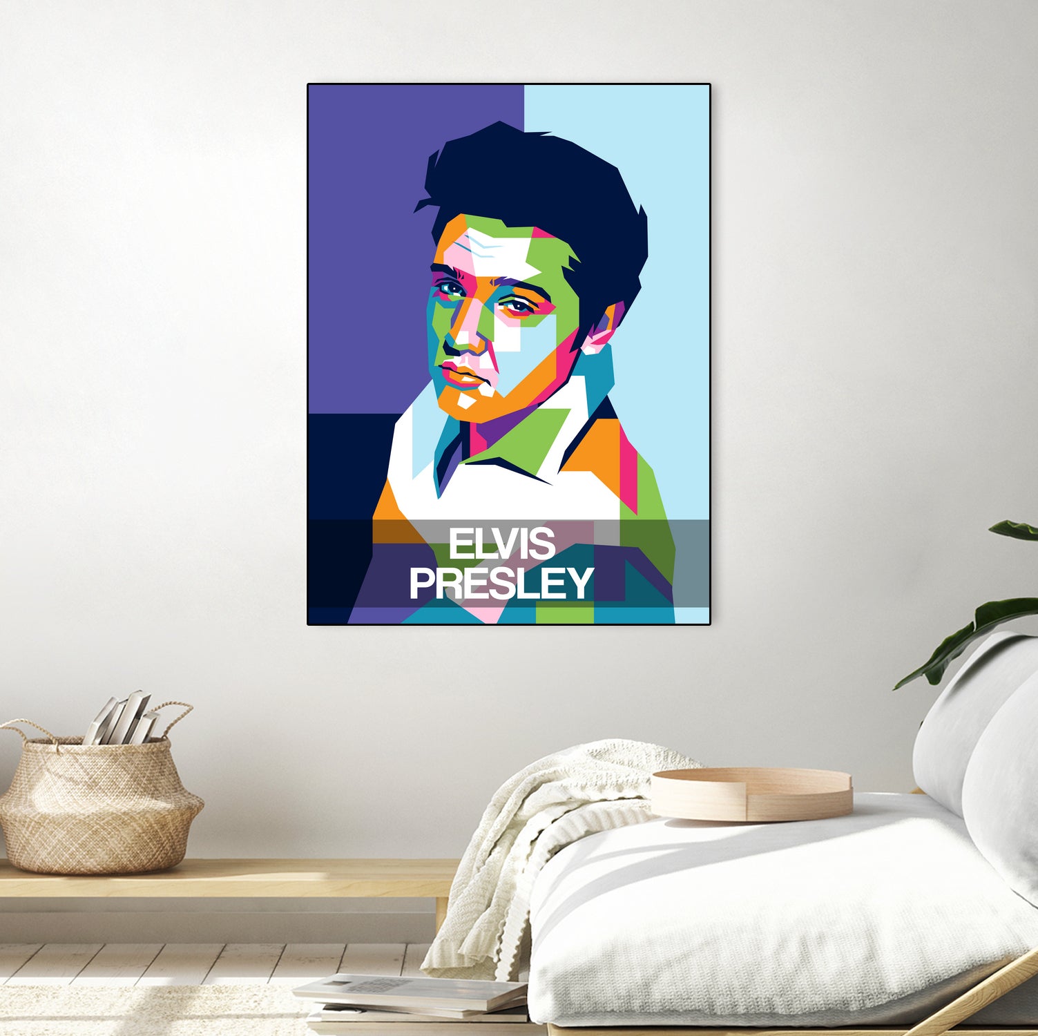 Elvis Presley by Art Style on GIANT ART - white digital drawing