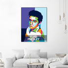 Elvis Presley by Art Style on GIANT ART - white digital drawing