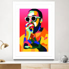 Mac Miller Inspired Pop-art Tribute Music Poster, Wall Art by kim huynh on GIANT ART - red digital painting