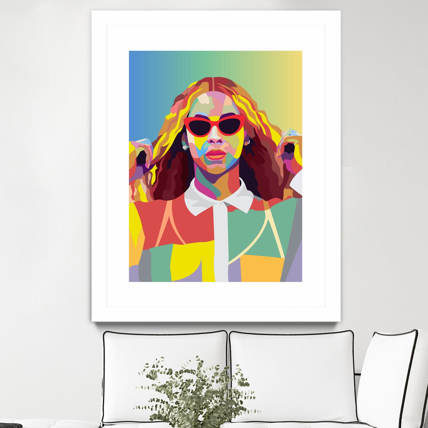 Beyonce Music Poster Art Print, Pop Art, Music Icon Wall Art by kim huynh on GIANT ART - fuchsia digital painting