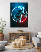 Lost in space by Sara Kamal on GIANT ART - black photo illustration