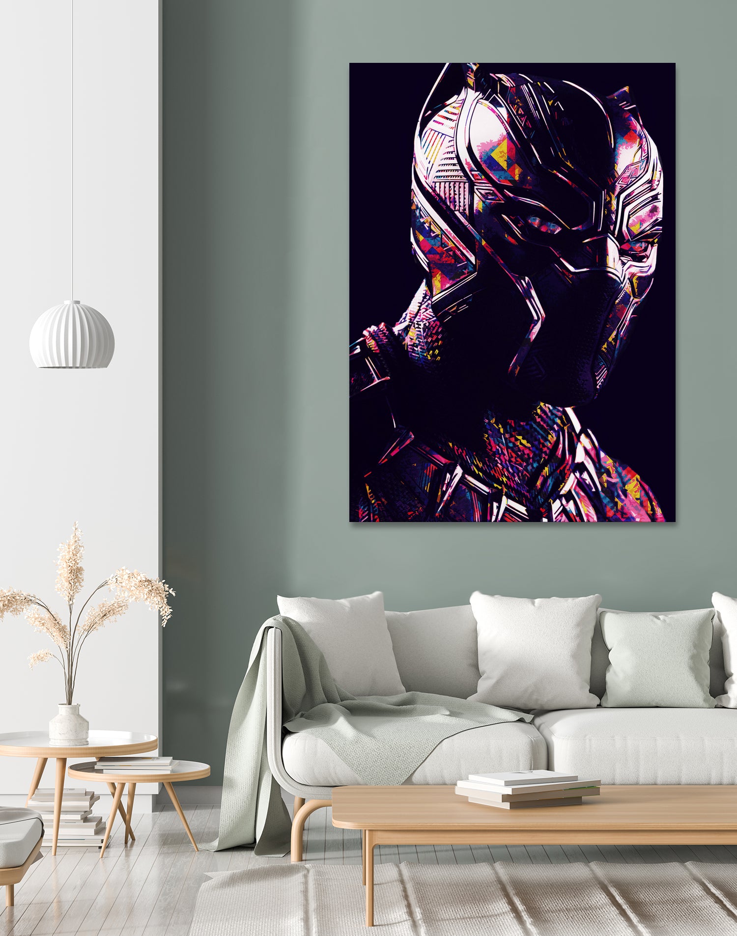 Black Panther by Sara Kamal on GIANT ART - black digital painting