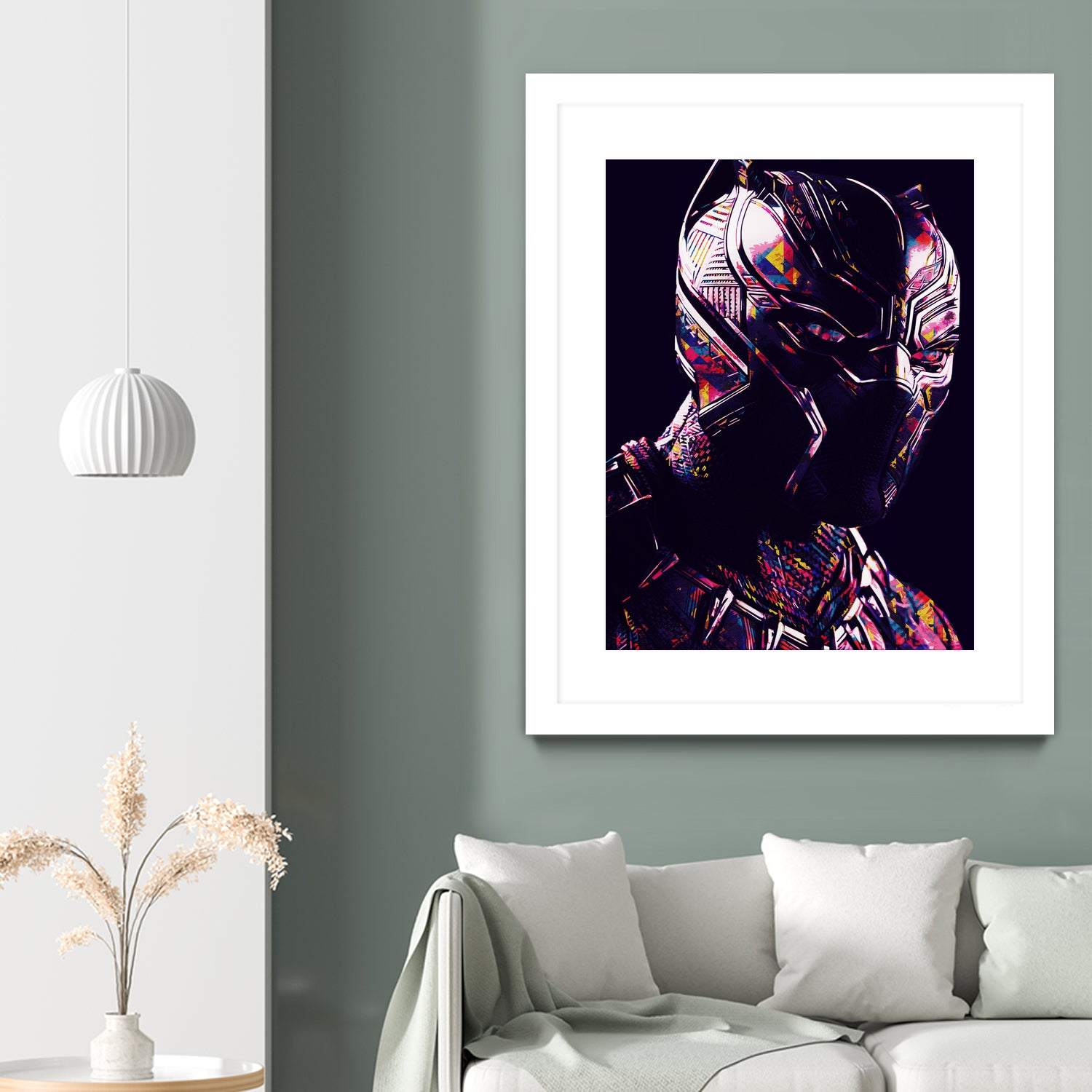 Black Panther by Sara Kamal on GIANT ART - black digital painting