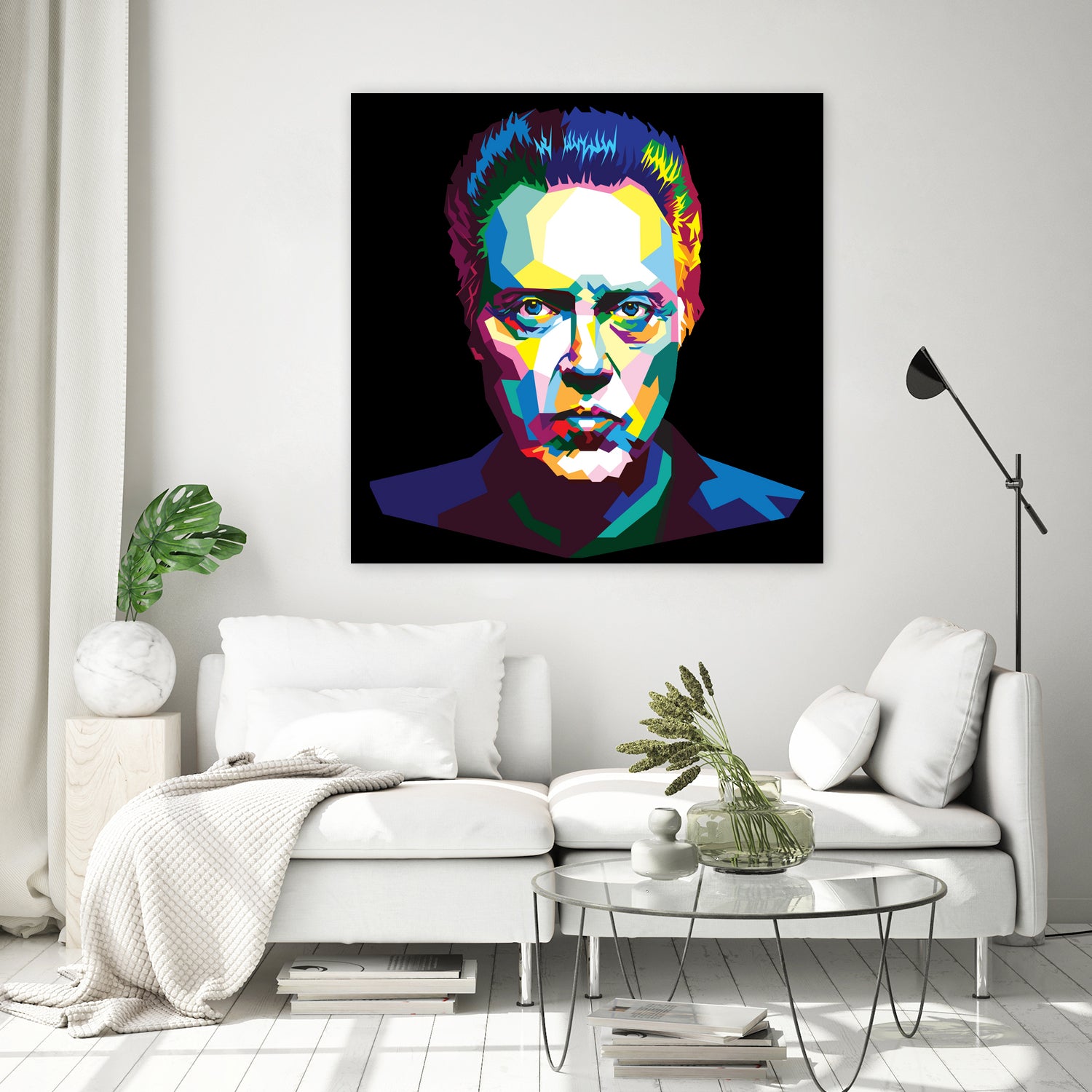 Christopher Walken in WPAP style by Andi Hariyanto on GIANT ART - white character design