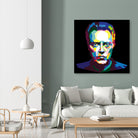 Christopher Walken in WPAP style by Andi Hariyanto on GIANT ART - white character design