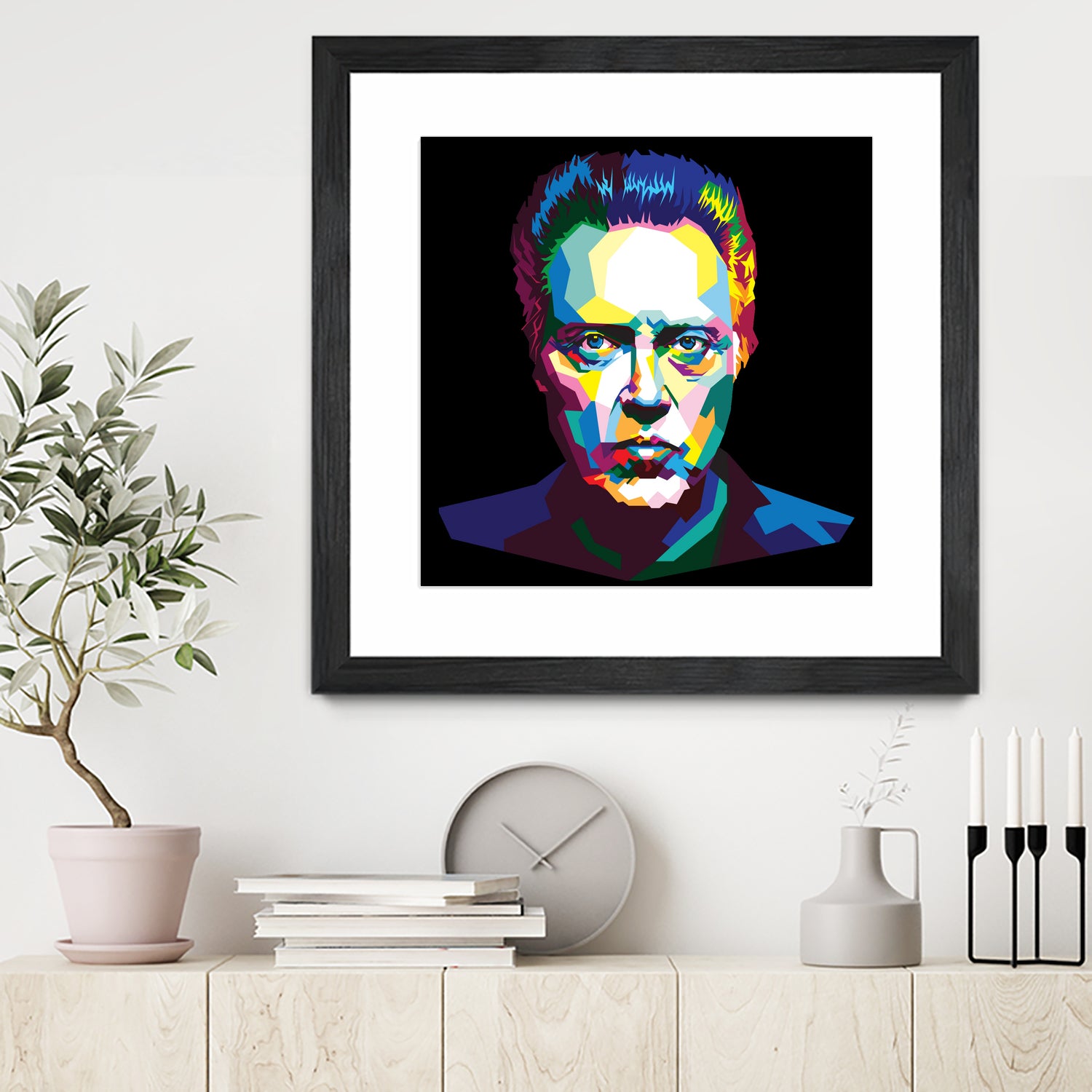 Christopher Walken in WPAP style by Andi Hariyanto on GIANT ART - white character design