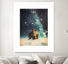 I'll Take you to the Stars for a second Date by Frank Moth on GIANT ART - black digital painting