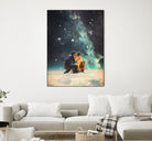 I'll Take you to the Stars for a second Date by Frank Moth on GIANT ART - black digital painting