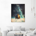 I'll Take you to the Stars for a second Date by Frank Moth on GIANT ART - black digital painting