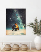 I'll Take you to the Stars for a second Date by Frank Moth on GIANT ART - black digital painting