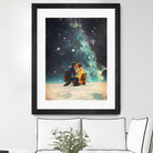 I'll Take you to the Stars for a second Date by Frank Moth on GIANT ART - black digital painting