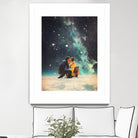 I'll Take you to the Stars for a second Date by Frank Moth on GIANT ART - black digital painting