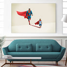 Boy of Tomorrow by Jason Ratliff on GIANT ART - red digital painting