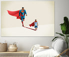 Boy of Tomorrow by Jason Ratliff on GIANT ART - red digital painting