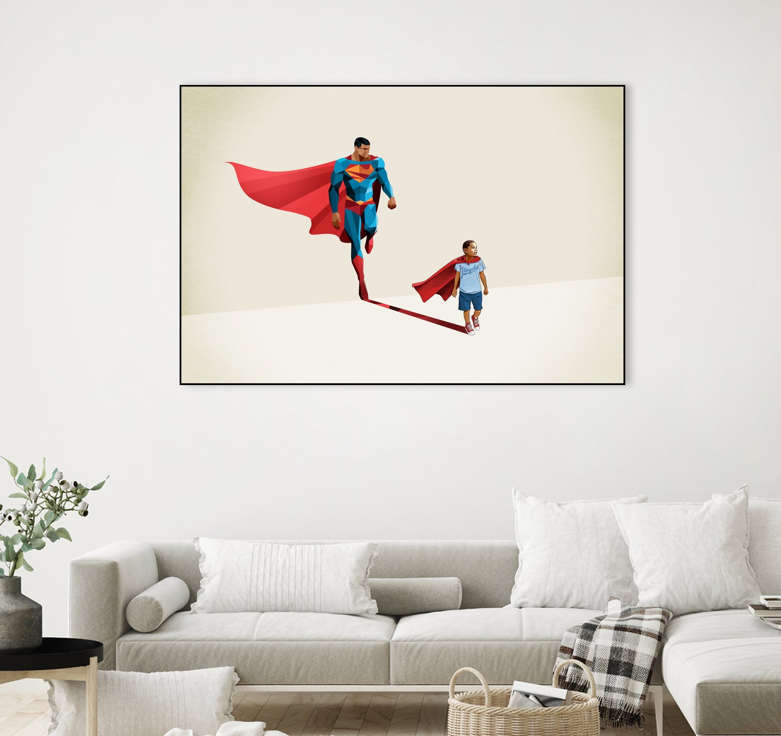 Boy of Tomorrow by Jason Ratliff on GIANT ART - red digital painting