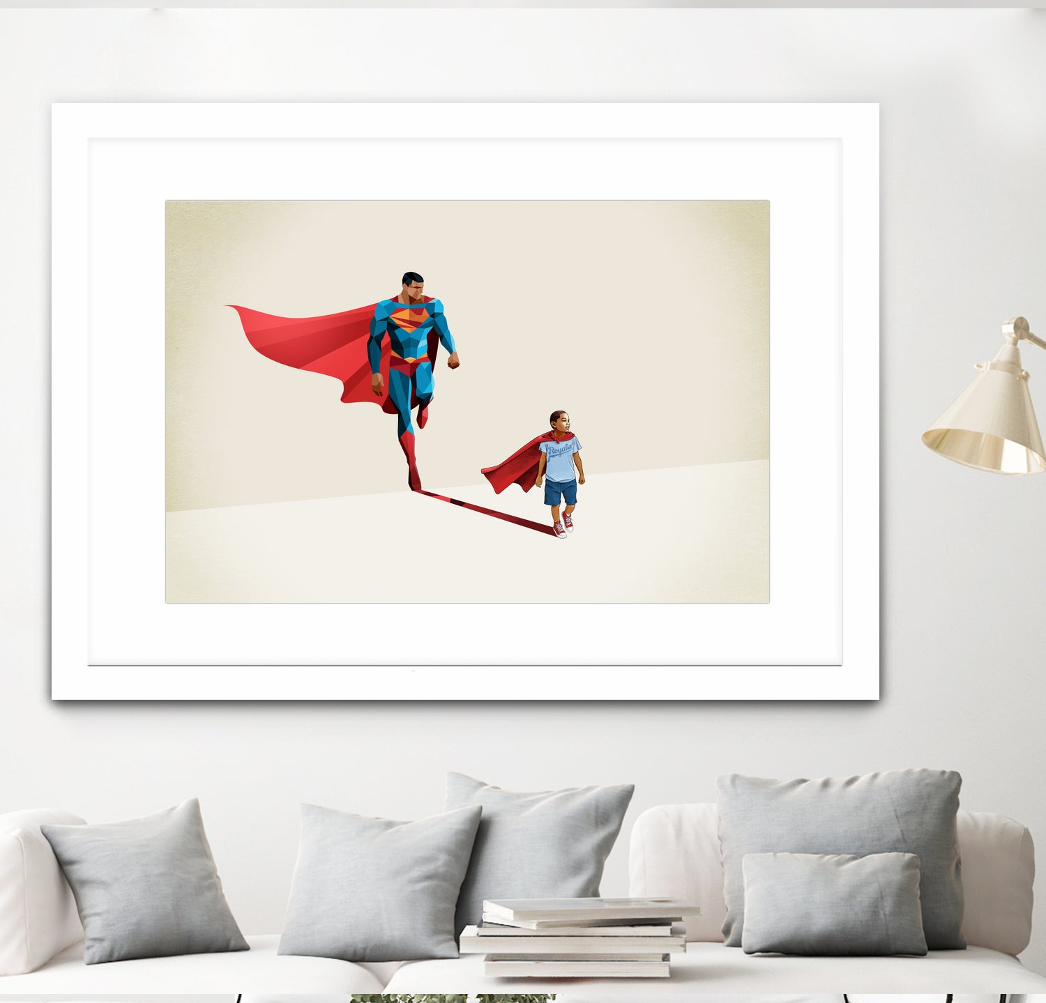 Boy of Tomorrow by Jason Ratliff on GIANT ART - red digital painting