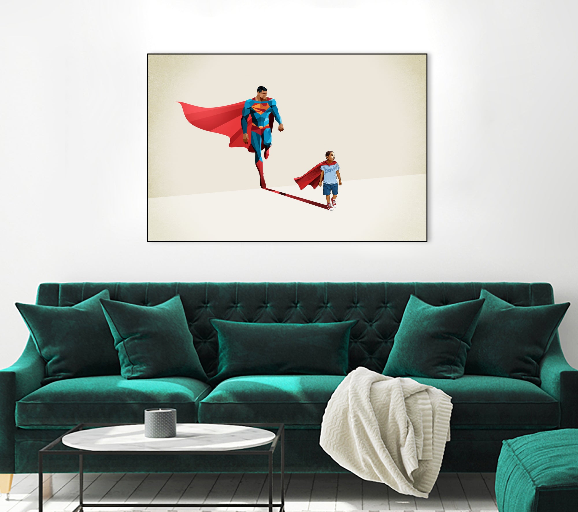 Boy of Tomorrow by Jason Ratliff on GIANT ART - red digital painting