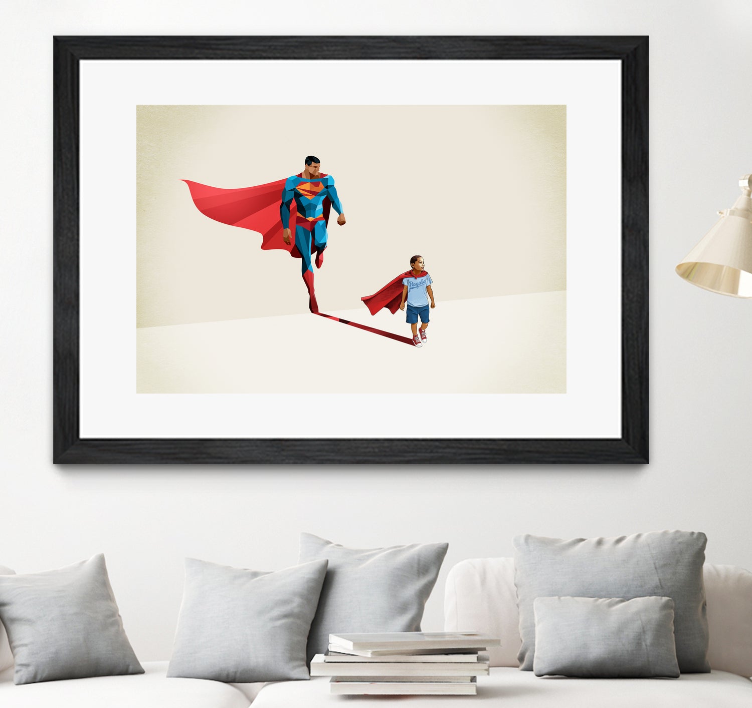 Boy of Tomorrow by Jason Ratliff on GIANT ART - red digital painting