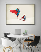 Boy of Tomorrow by Jason Ratliff on GIANT ART - red digital painting