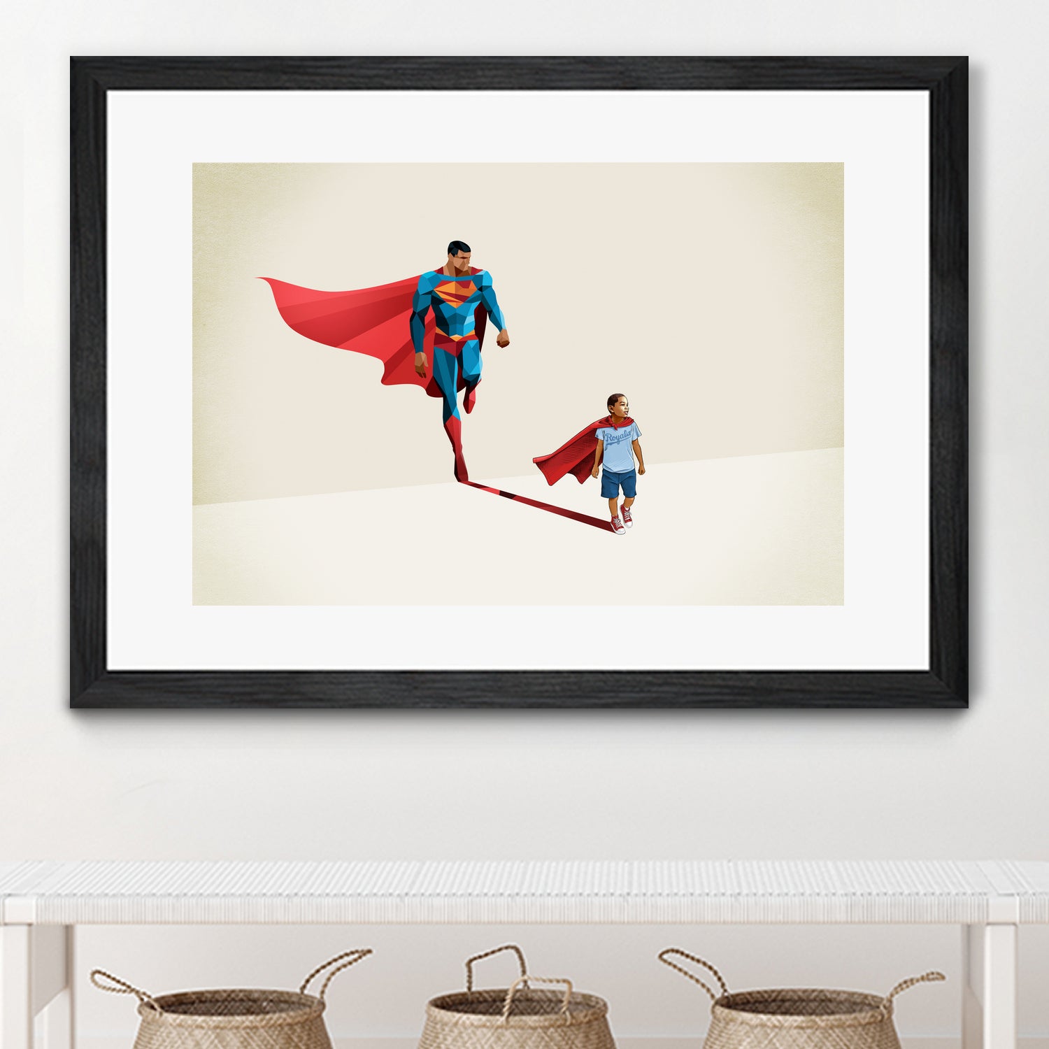 Boy of Tomorrow by Jason Ratliff on GIANT ART - red digital painting