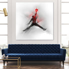 Jumpman Illustration by Francesco Scura on GIANT ART - red digital painting