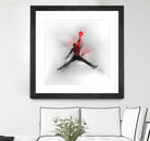 Jumpman Illustration by Francesco Scura on GIANT ART - red digital painting