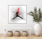 Jumpman Illustration by Francesco Scura on GIANT ART - red digital painting