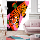 Tiger by 2BROS Creative on GIANT ART - white digital drawing